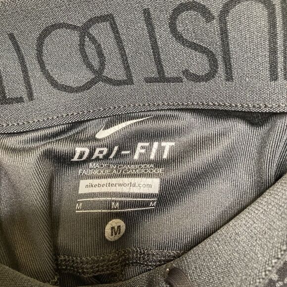 Nike Sri-Fit Womens Relay Crop Reflective Running Pants Size M Medium Legging - Picture 12 of 12